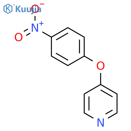 4-(4-Nitrophenoxy)pyridine structure