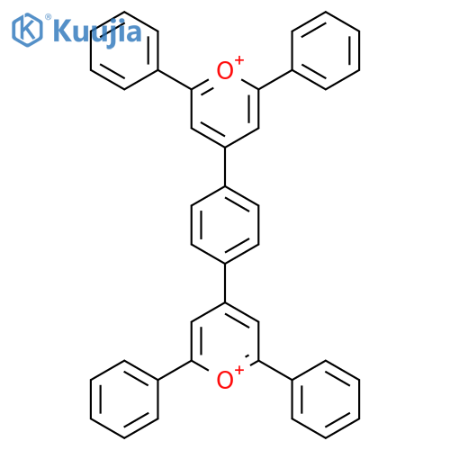 Pyrylium, 4,4'-(1,4-phenylene)bis[2,6-diphenyl- structure