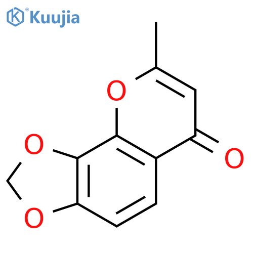 6H-1,3-Dioxolo[4,5-h][1]benzopyran-6-one, 8-methyl- structure