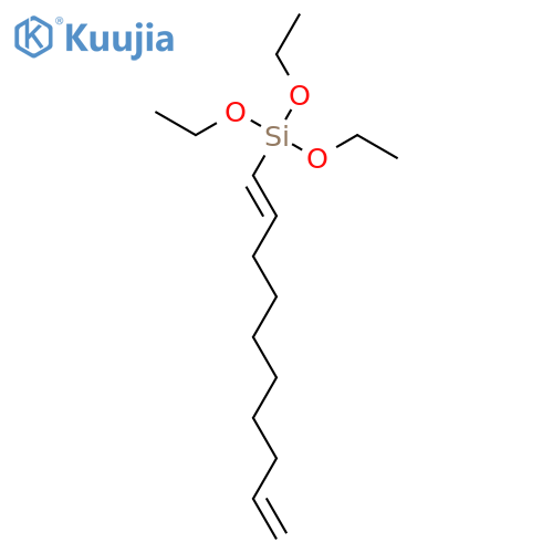 Silane, 1,9-decadienyltriethoxy- structure