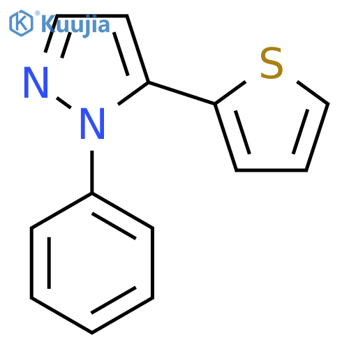 1-Phenyl-5-(thiophen-2-yl)-1H-pyrazole structure