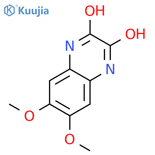 2,3-Dihydroxy-6,7-dimethoxyquinoxaline structure