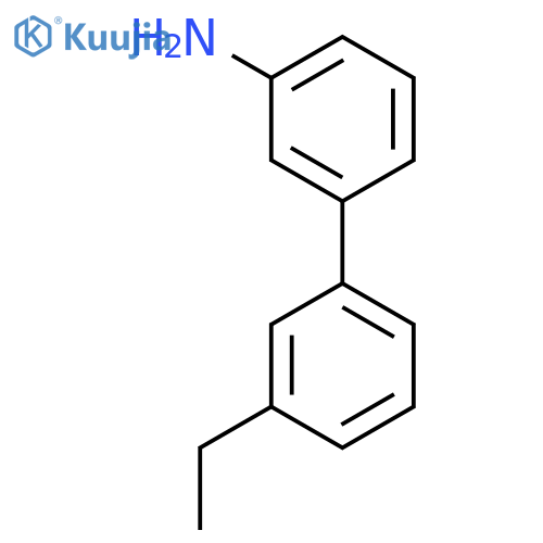 [1,1'-BIPHENYL]-3-AMINE, 3'-ETHYL- structure