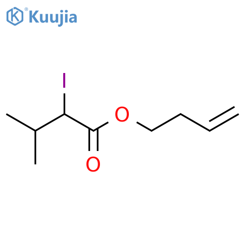 BUTANOIC ACID, 2-IODO-3-METHYL-, 3-BUTENYL ESTER structure