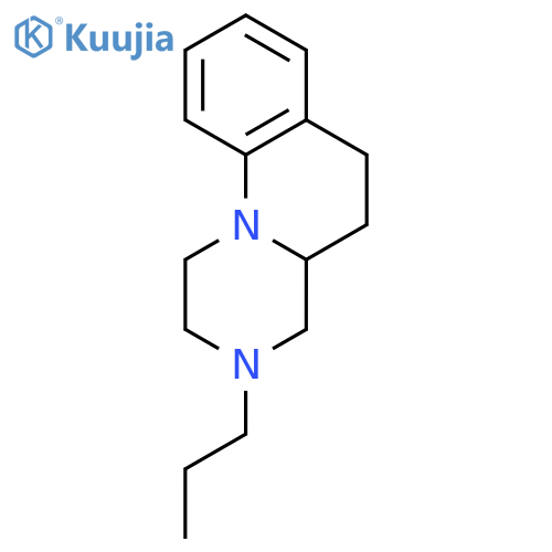 1H-Pyrazino[1,2-a]quinoline, 2,3,4,4a,5,6-hexahydro-3-propyl- structure