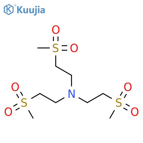 Ethanamine, 2-(methylsulfonyl)-N,N-bis[2-(methylsulfonyl)ethyl]- structure