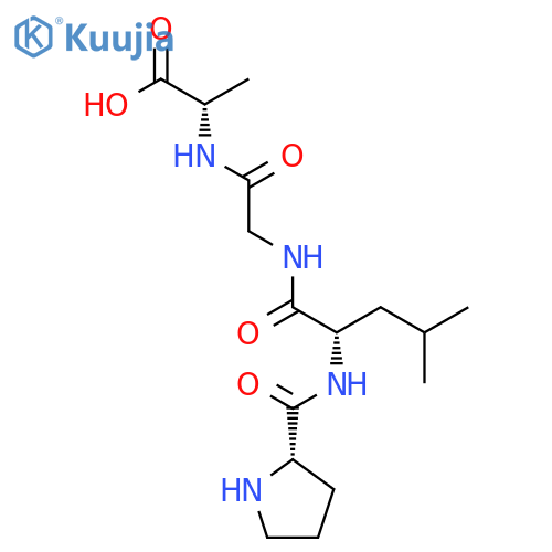 L-Alanine, L-prolyl-L-leucylglycyl- structure