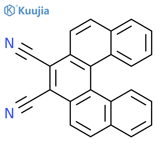 DIBENZO[C,G]PHENANTHRENE-3,4-DICARBONITRILE structure