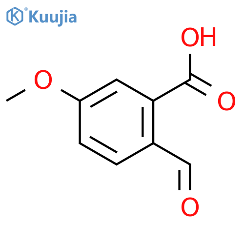 2-Formyl-5-methoxy-benzoic acid structure