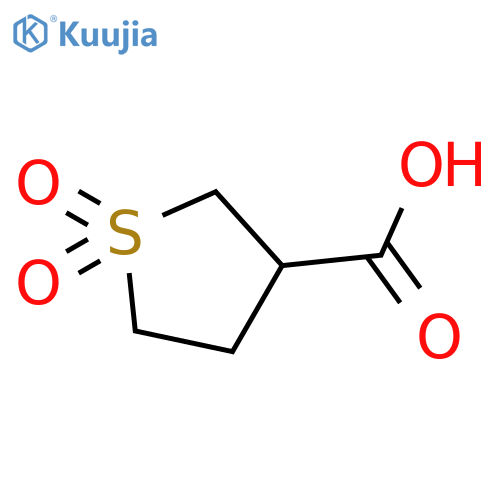 1,1-dioxo-1λ?-thiolane-3-carboxylic acid structure