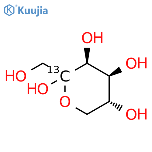 D-Tagatose-2-13C structure