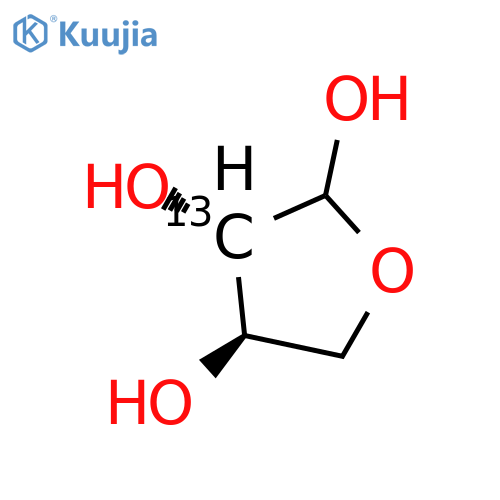 D-Threose-2-13C structure
