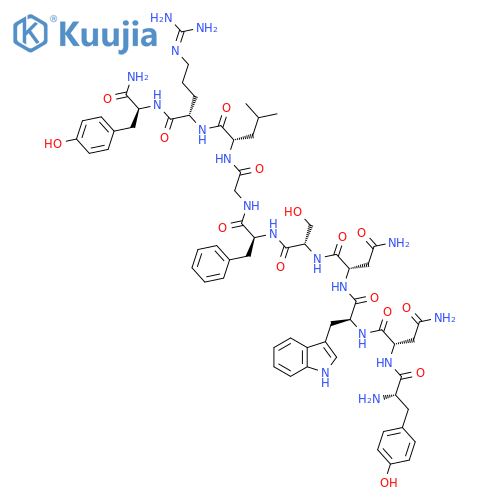 Kisspeptin-10, rat structure