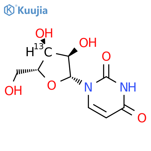 3'-13CUridine structure