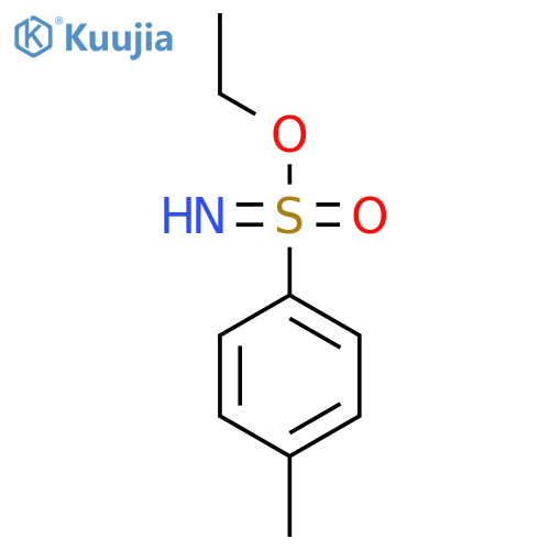 Benzenesulfonimidic acid, 4-methyl-, ethyl ester structure