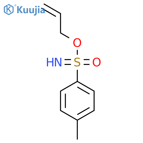 Benzenesulfonimidic acid, 4-methyl-, 2-propenyl ester structure