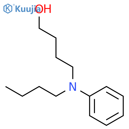 1-Butanol, 4-(butylphenylamino)- structure