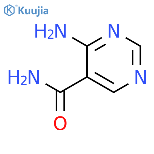 4-Aminopyrimidine-5-carboxamide structure