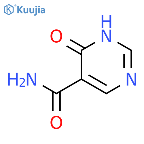 4-Hydroxypyrimidine-5-carboxamide structure