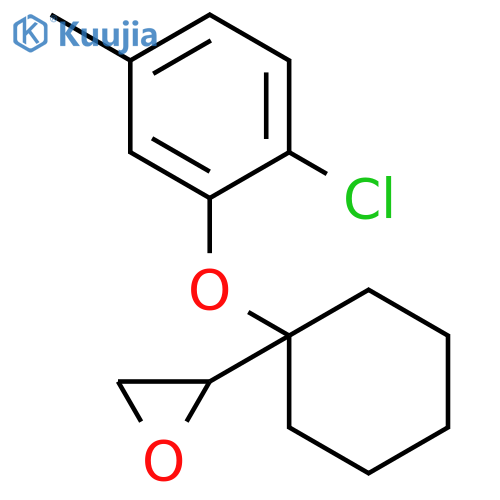 Oxirane, [1-(2-chloro-5-methylphenoxy)cyclohexyl]- structure
