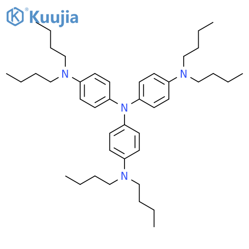 1,4-Benzenediamine, N,N-dibutyl-N',N'-bis(4-(dibutylamino)phenyl)- structure
