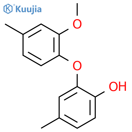 PHENOL, 2-(2-METHOXY-4-METHYLPHENOXY)-4-METHYL- structure