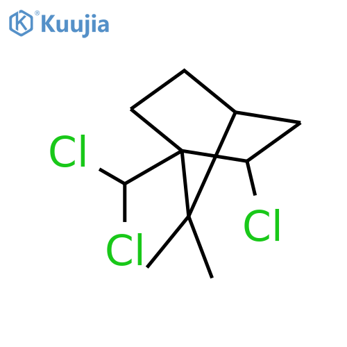 BICYCLO[2.2.1]HEPTANE, 2-CHLORO-1-(DICHLOROMETHYL)-7,7-DIMETHYL- structure