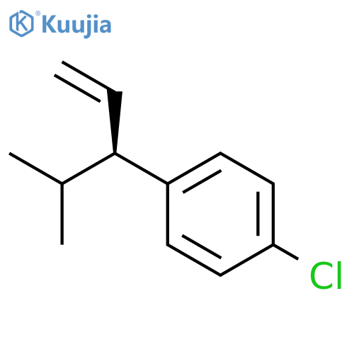 Benzene, 1-chloro-4-[(1S)-1-(1-methylethyl)-2-propenyl]- structure