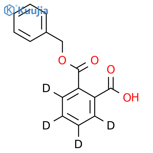 Monobenzyl Phthalate-d4 structure
