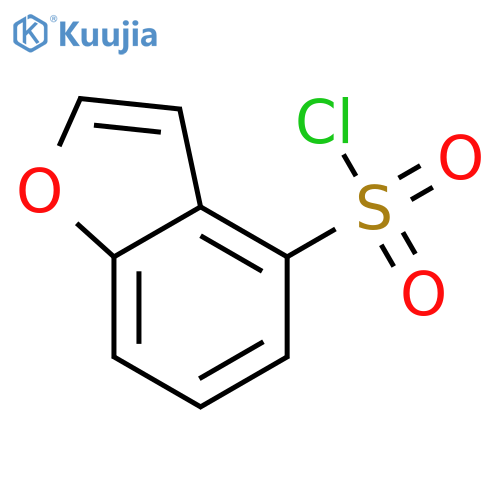 Benzofuran-4-sulfonyl chloride structure