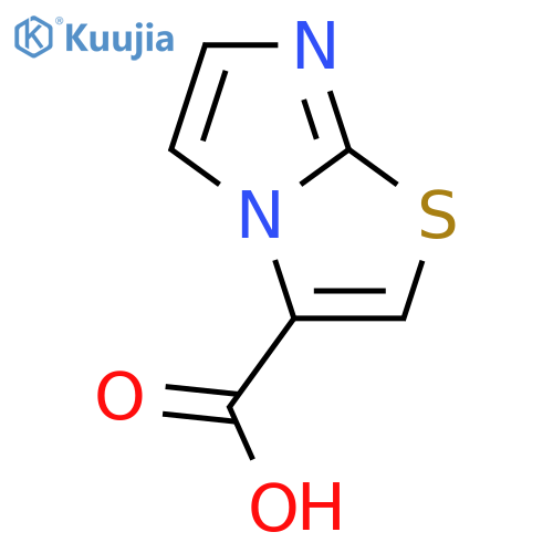 imidazo2,1-b1,3thiazole-3-carboxylic acid structure