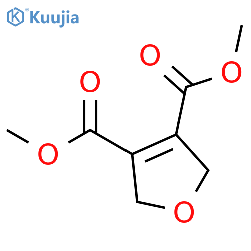 3,4-FURANDICARBOXYLIC ACID, 2,5-DIHYDRO-, DIMETHYL ESTER structure