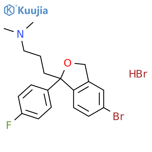 5-Bromodescyano Citalopram Hydrobromide structure