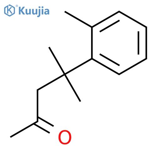 2-PENTANONE, 4-METHYL-4-(2-METHYLPHENYL)- structure