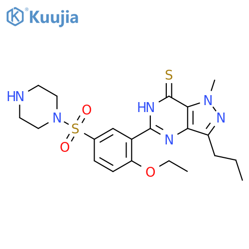 Desmethyl Thiosildenafil structure