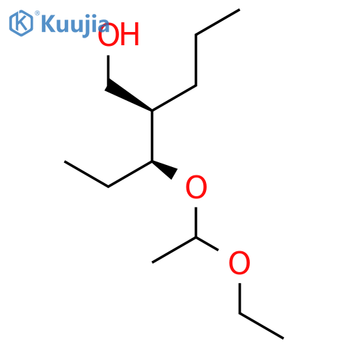 1-PENTANOL, 3-(1-ETHOXYETHOXY)-2-PROPYL-, (2R,3S)- structure