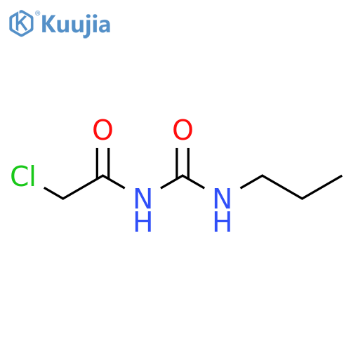 3-(2-chloroacetyl)-1-propylurea structure