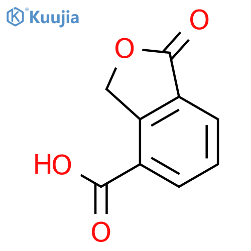 1,3-dihydro-1-oxo-4-Isobenzofurancarboxylic acid structure