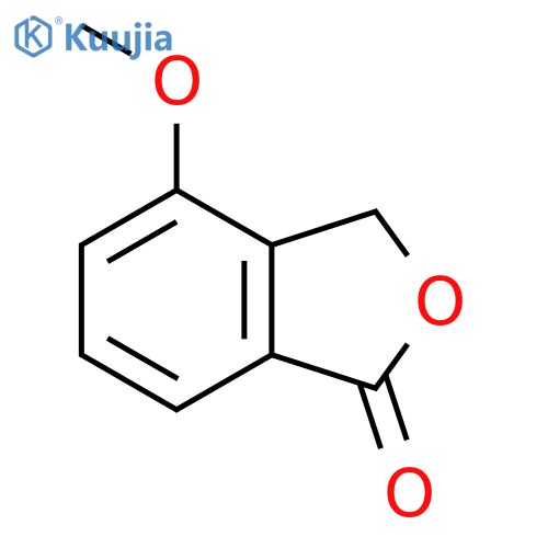 4-methoxy-3H-isobenzofuran-1-one structure