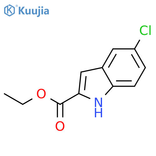 ethyl 5-chloro-1H-indole-2-carboxylate structure