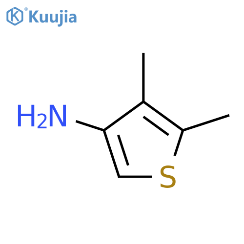 4,5-dimethylthiophen-3-amine structure