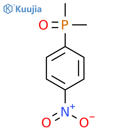 1-(Dimethyl-phosphinoyl)-4-nitro-benzene structure