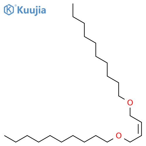 DECANE, 1,1'-[(2Z)-2-BUTENE-1,4-DIYLBIS(OXY)]BIS- structure