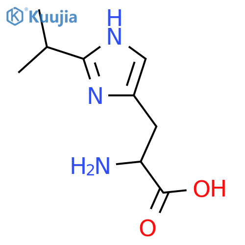 2-(1-methylethyl)-L-Histidine structure