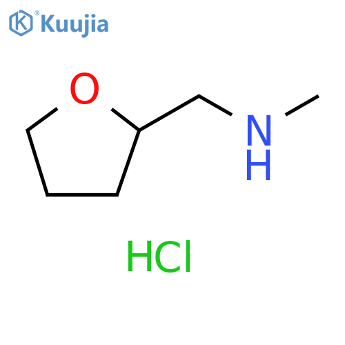 methyl[(oxolan-2-yl)methyl]amine hydrochloride structure