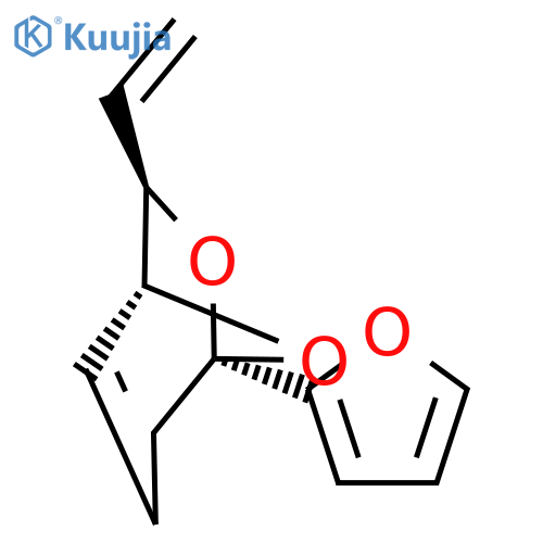6,8-Dioxabicyclo[3.2.1]oct-2-ene, 7-ethenyl-5-(2-furanyl)-, (1R,5R,7R)- structure
