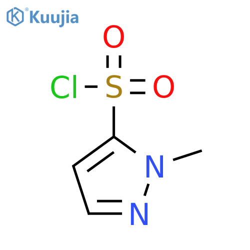1-methyl-1H-imidazole-5-sulfonyl chloride structure