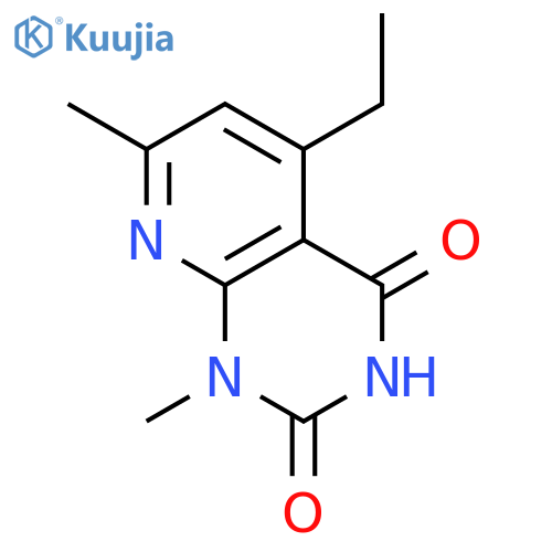 Pyrido[2,3-d]pyrimidine-2,4(1h,3h)-dione, 5-ethyl-1,7-dimethyl- (9ci) structure