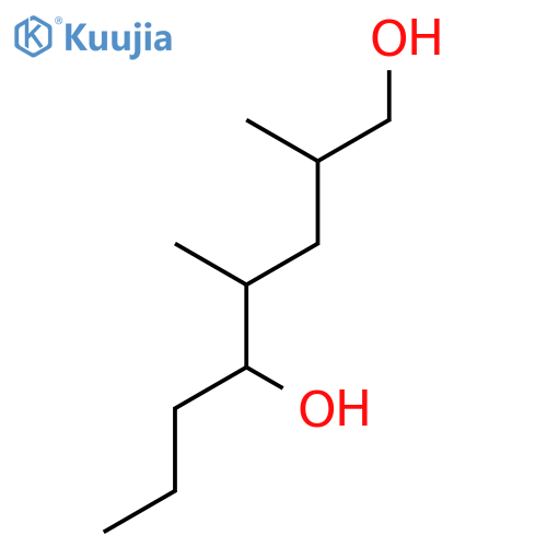 1,5-Octanediol, 2,4-dimethyl- structure