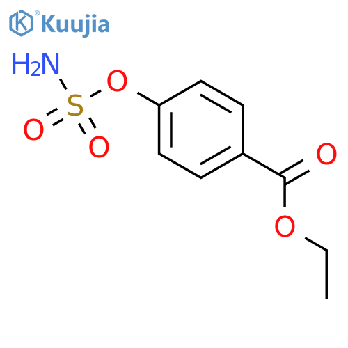 4-Sulfamoyloxy-benzoic acid ethyl ester structure